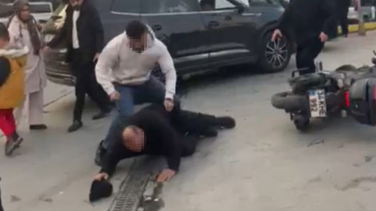 Trafikte tartıştığı sürücüyü öldüresiye dövdü!