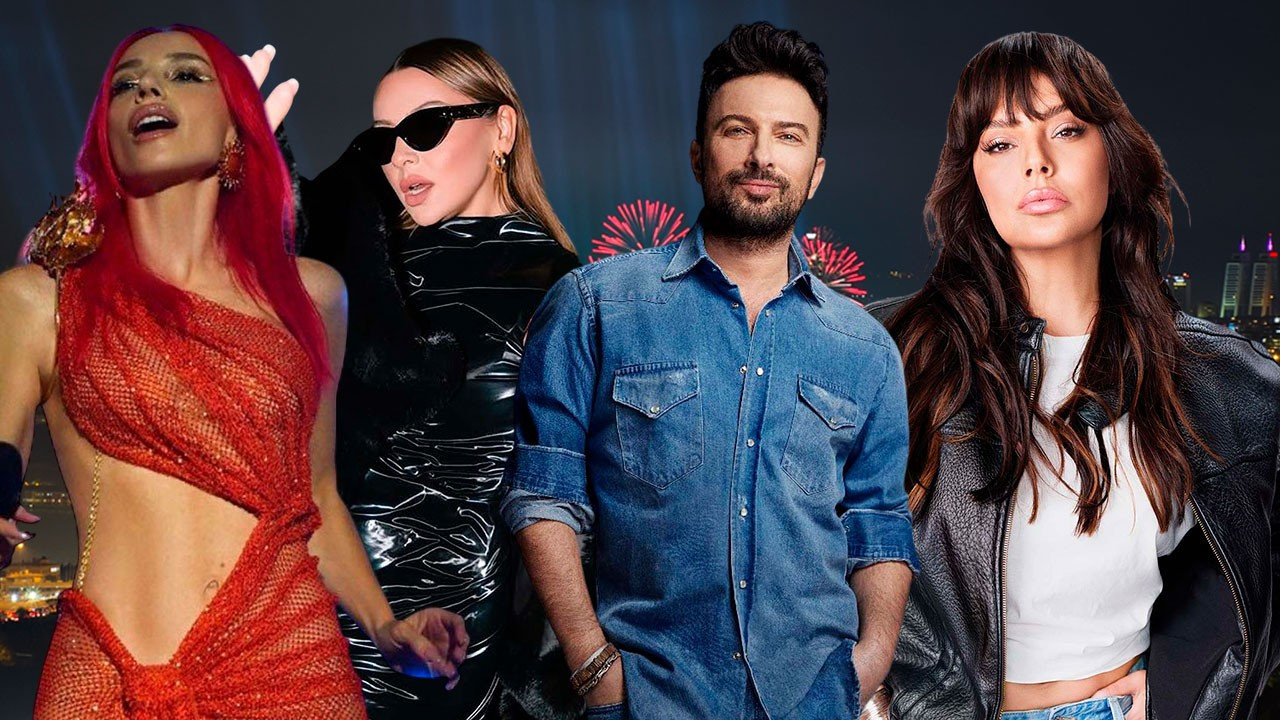 Ünlüler yılbaşında servet kazanacak! Sahne ücretleri rekor kırdı! O isim yine zirvede!