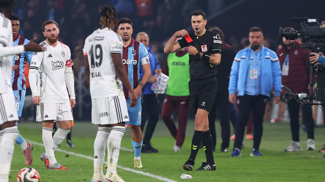 Çılgın derbi sonrası hakem gerilimi! Trabzonspor’dan Beşiktaş’a sert cevap!