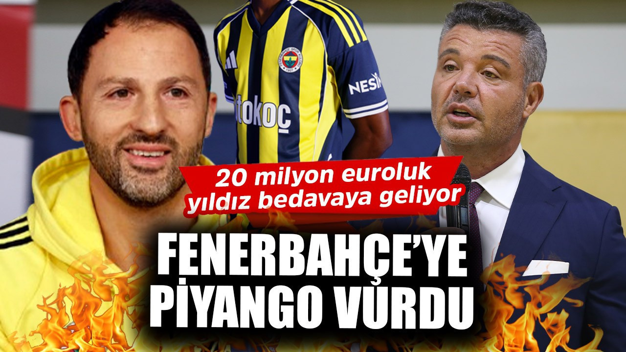 Fenerbahçe'ye piyango vurdu! 20 milyon euroluk dünya yıldızı bedavaya sarı lacivert forma giyecek