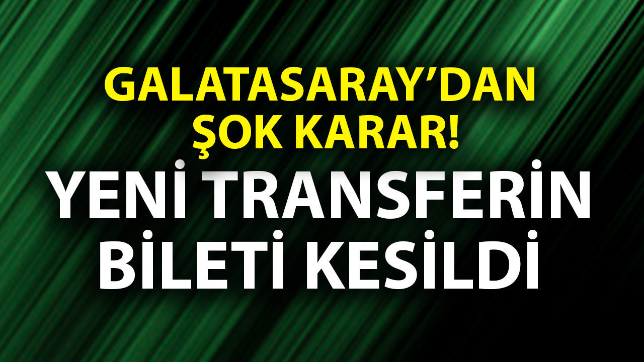 Galatasaray’da beklenmedik ayrılık! Yeni transferin biletini kestiler! Devre arası satılacak!