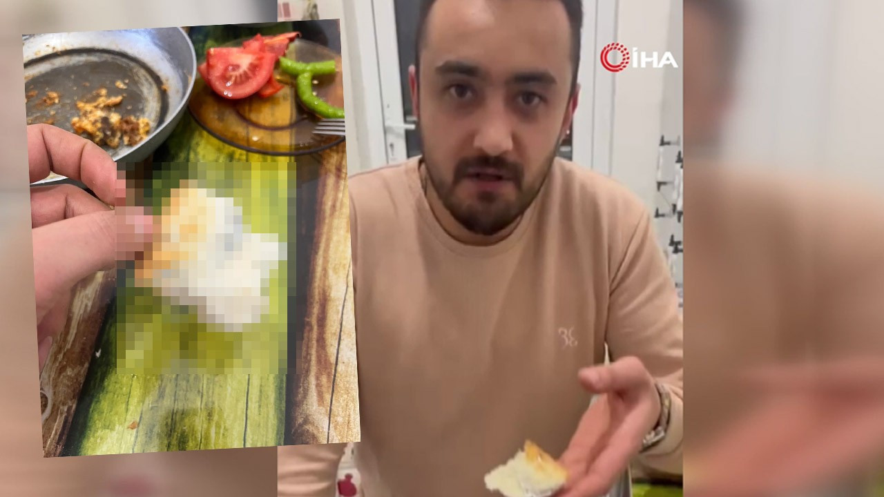 Kahvaltı faciaya dönecekti! Ekmeğin içinden çıkanı görünce neye uğradığını şaşırdı
