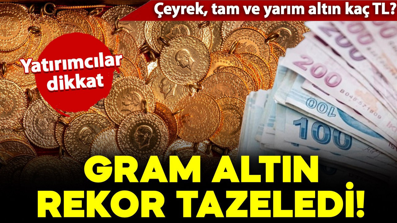 Yatırımcılar dikkat! Gram altın rekor tazeledi: İşte 26 Aralık 2025 altın fiyatları alış-satış tablosu!