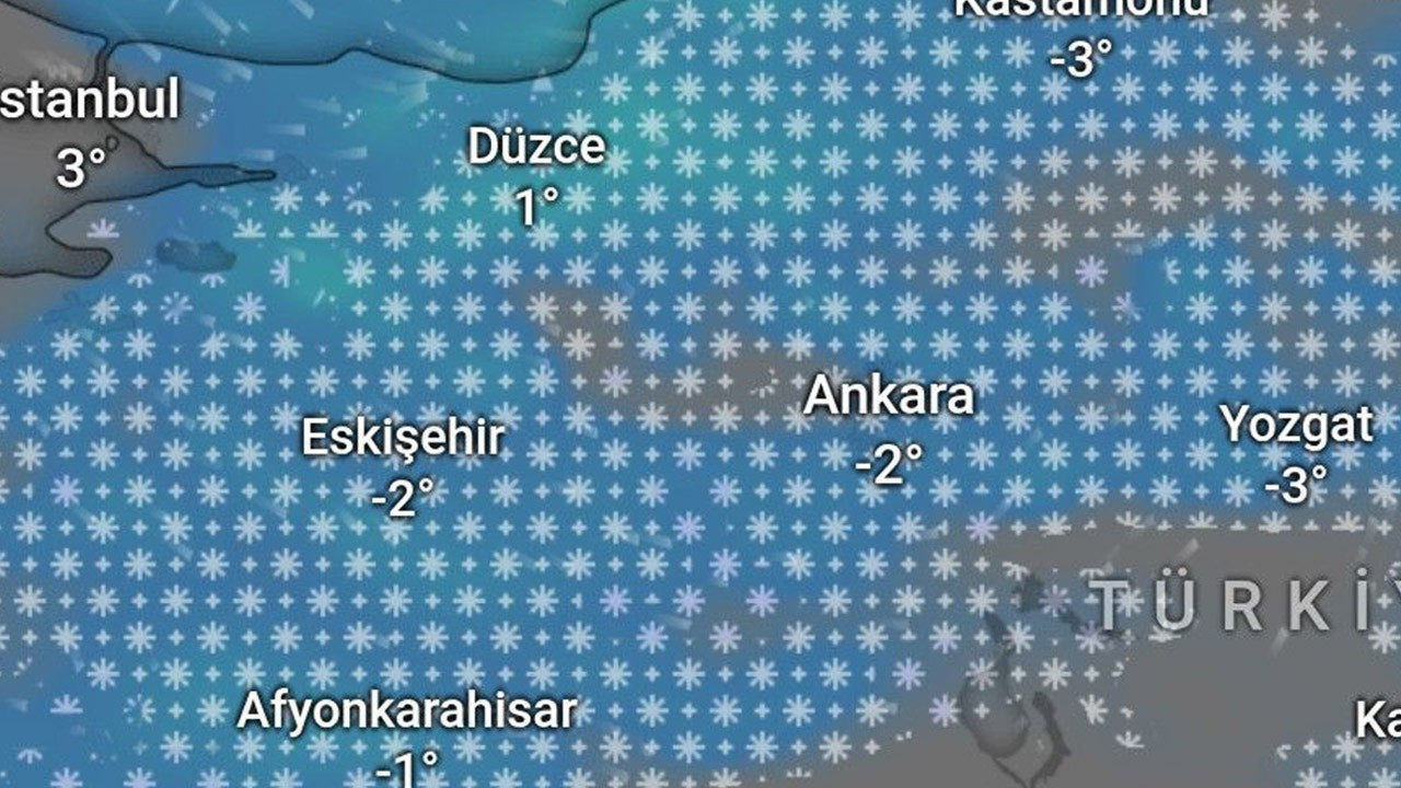 Ankara'da pazar akşamı başlayacak pazartesi Konya'…