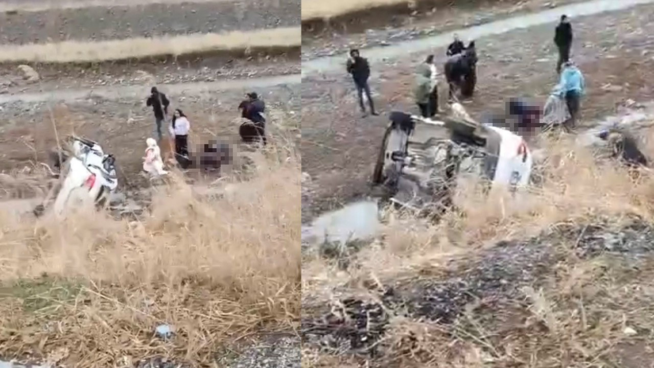 Muş'ta feci kaza! 3 otomobil birbirine girdi: Ölü ve yaralılar var