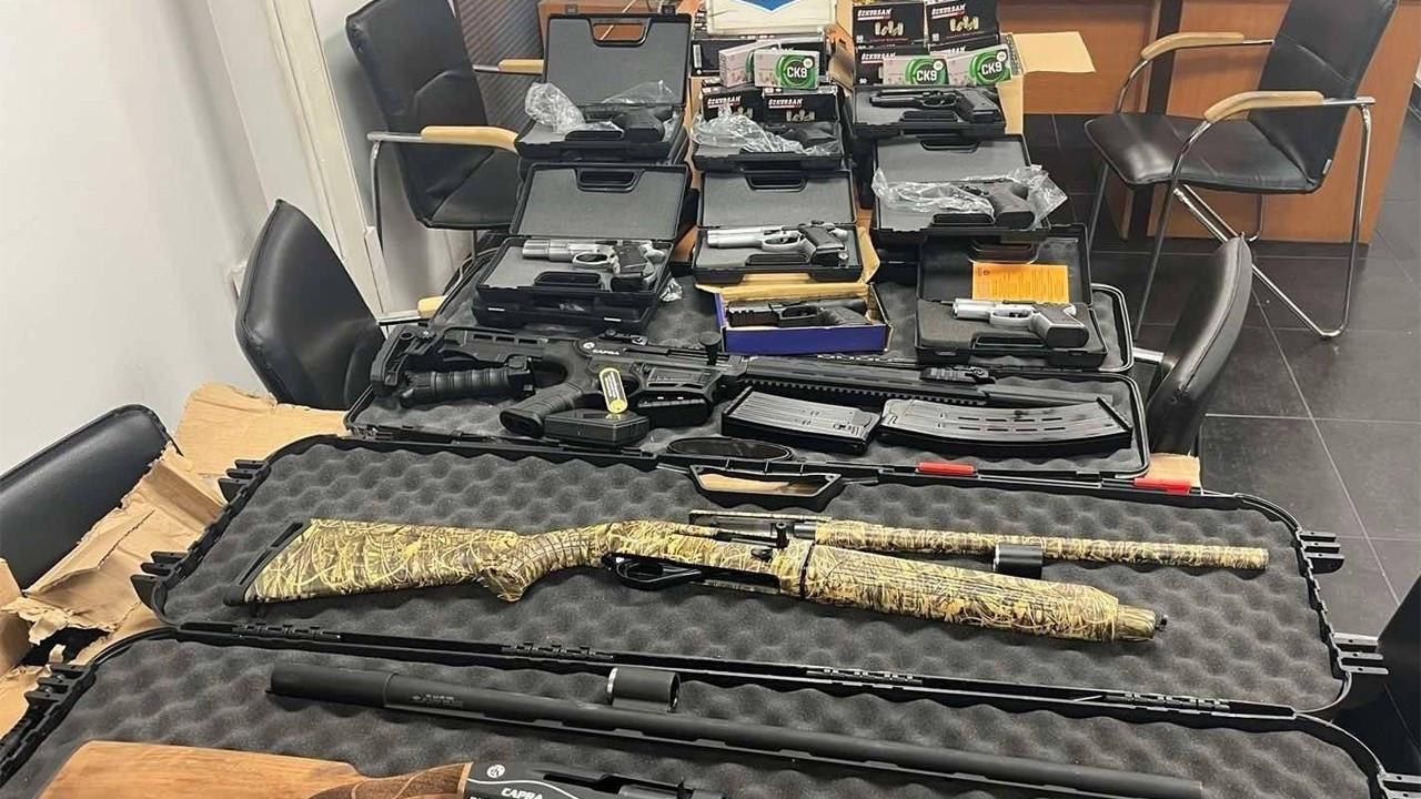 Sınırda kaçak silah operasyonu!