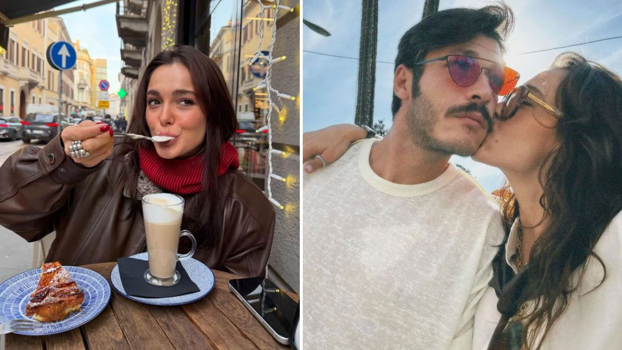 Hafsanur Sancaktutan ile Kubilay Aka'dan romantik kaçamak! Tatil pozlarını peş peşe paylaştı