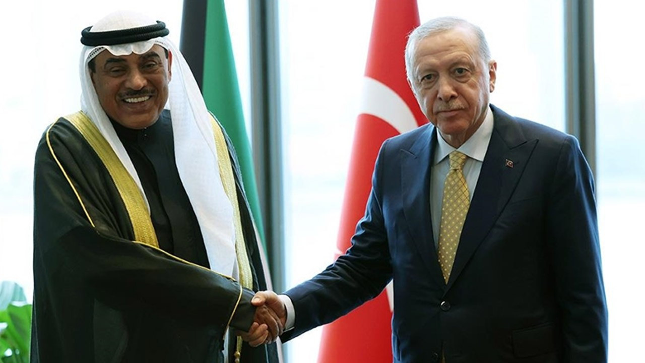 Cumhurbaşkanı Erdoğan, Kuveyt Veliaht Prensi ile görüştü