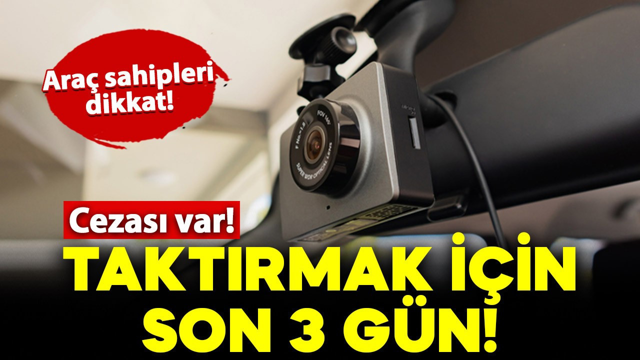 Araç sahipleri dikkat! Artık zorunlu olacak: Son 3 gün..