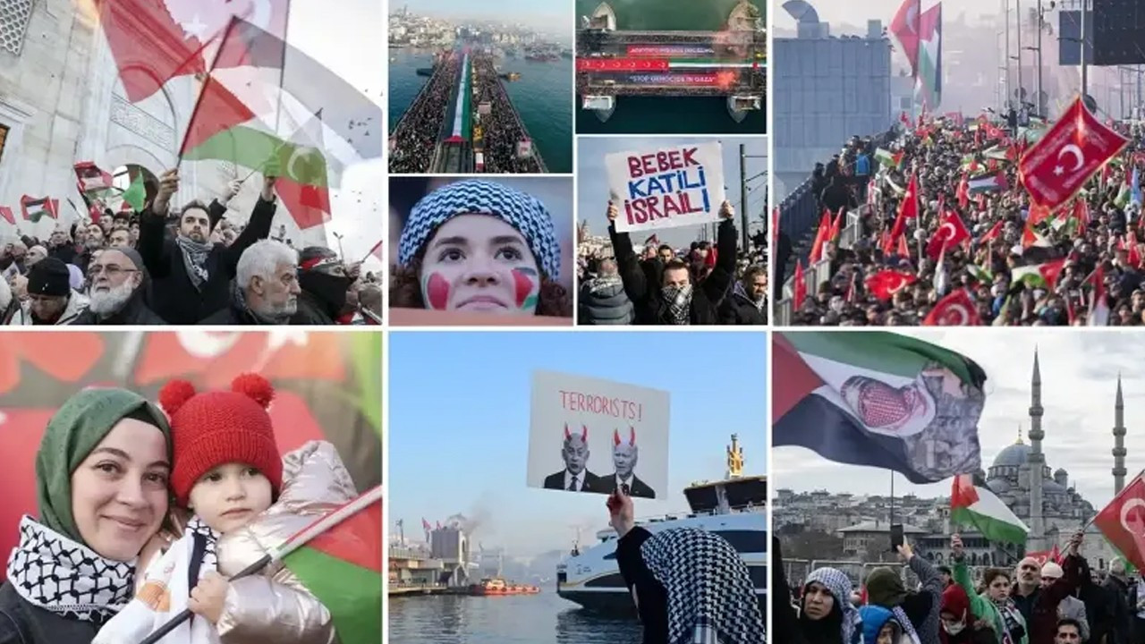 Gazze’den Türkiye’ye 1 Ocak çağrısı: İstanbul'da sesimizi yine dünyaya duyurun