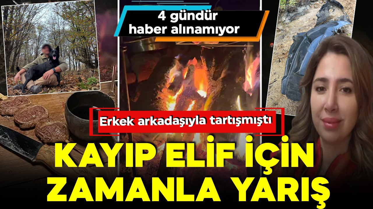 Erkek arkadaşıyla tartıştıktan sonra kayboldu! Elif'ten 4 gündür haber yok! 265 kişilik ekip arıyor