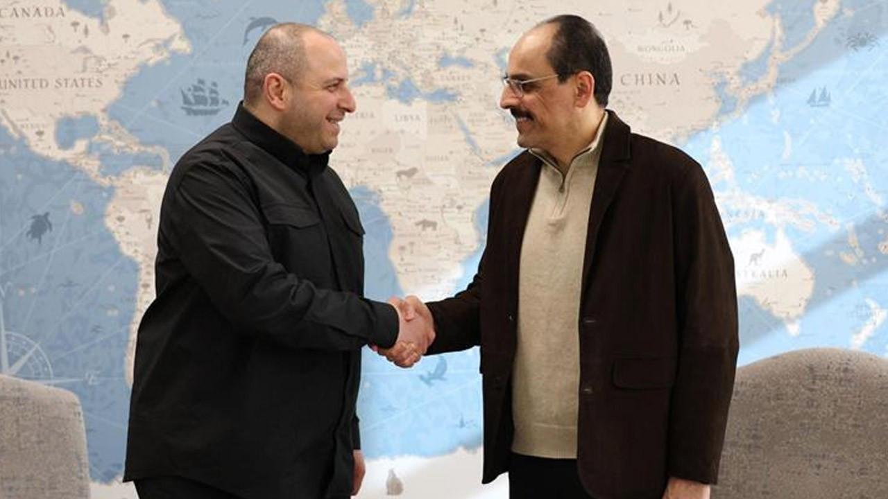 MİT Başkanı Kalın, Ukrayna Savunma Konseyi Sekreteri ile Ankara'da görüştü