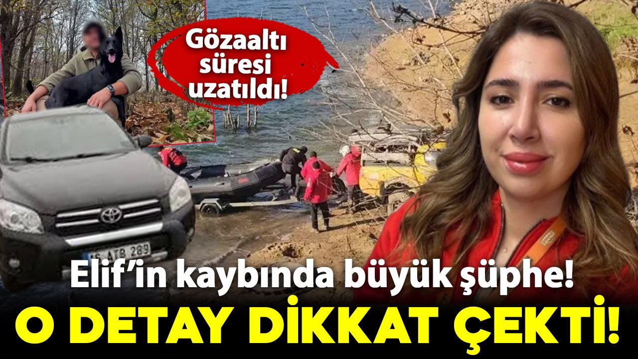 Erkek arkadaşıyla tartıştığı kamptan otomobiliyle ayrılmıştı! O detay dikkat çekti: Elif'in kaybında şüpheler artıyor