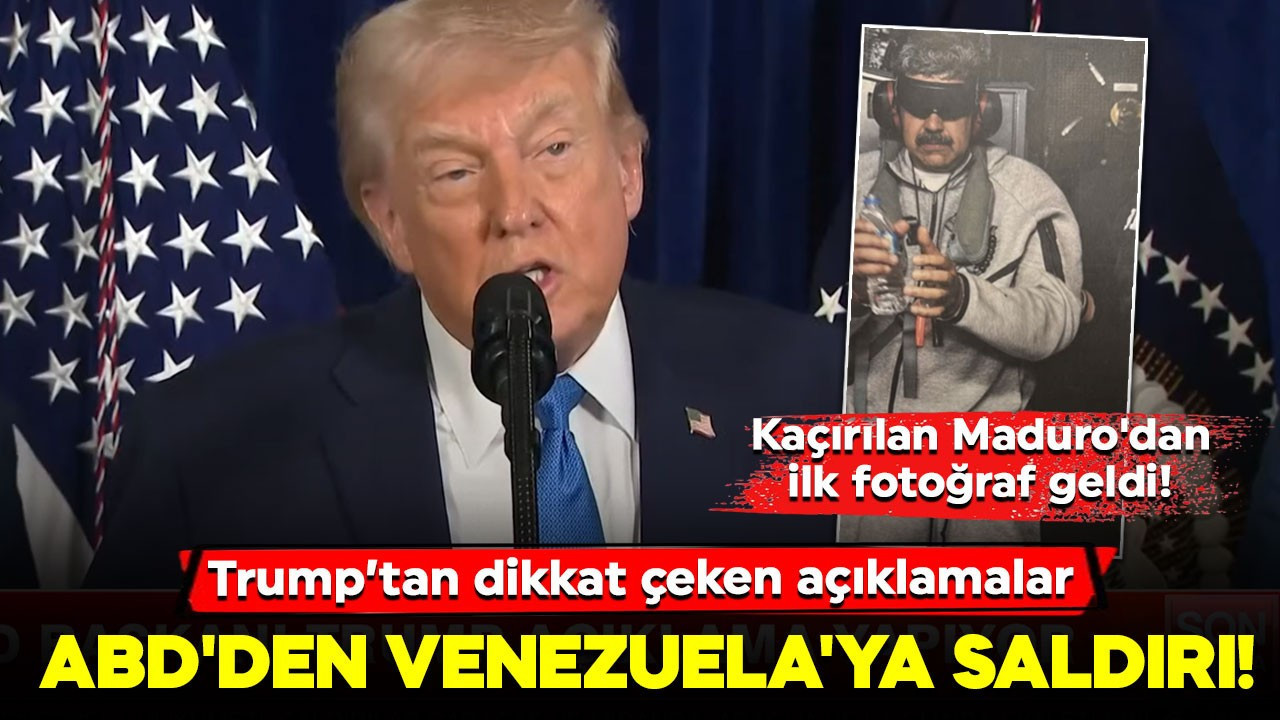 Trump'tan Venezuela saldırısı sonrası dikkat çeken açıklamalar