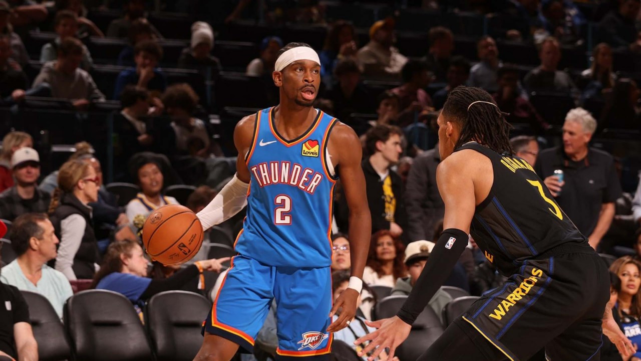 NBA'deThunder’dan Warriors'ı 37 sayı fark! Lebron ve Doncic’den 65 sayı!