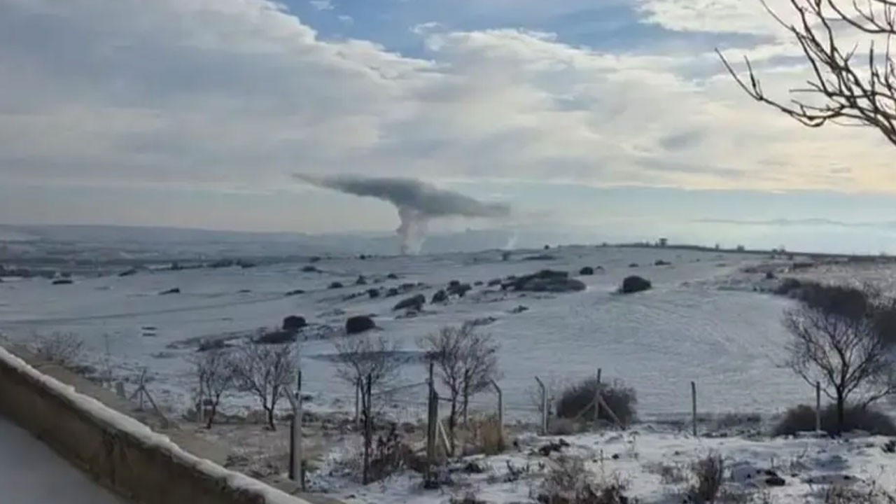 ROKETSAN'ın Elmadağ tesislerinde korkutan yangın