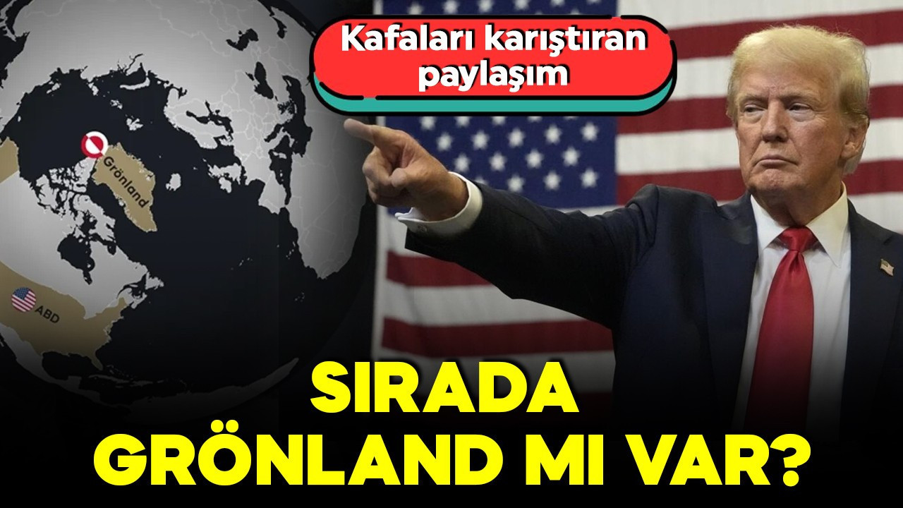 ABD’den sürpriz paylaşım! Sırada Grönland mi var? Danimarka'dan tepki gecikmedi