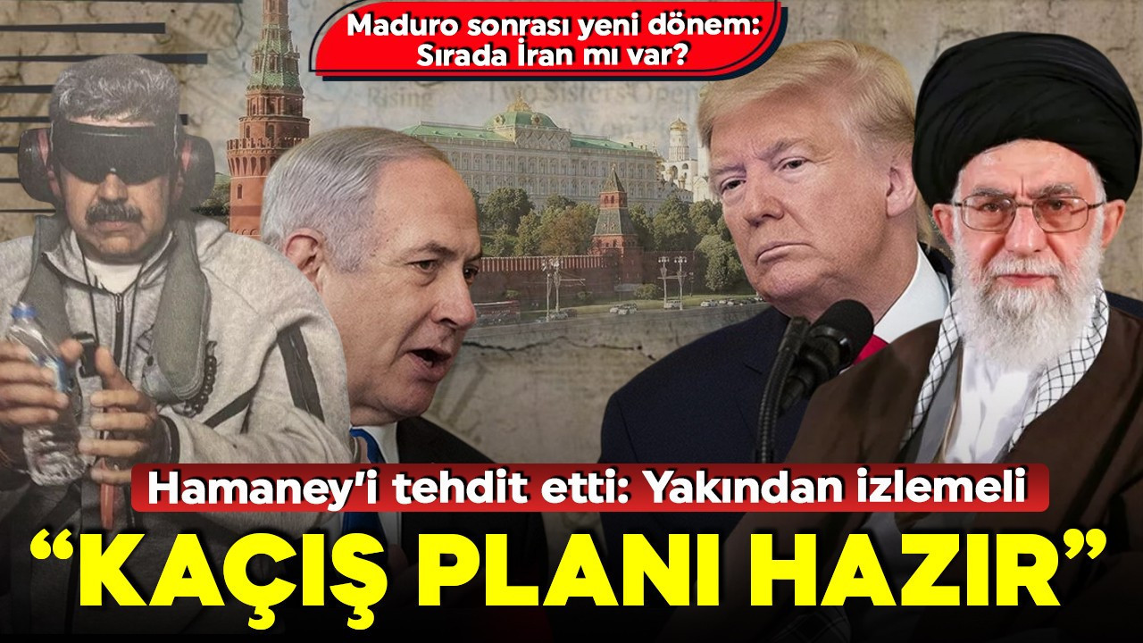 Venezuela operasyonu sonrası İran alarmda! İsrailli isim Hamaney'i tehdit etti! 'Olup bitenlere dikkat etmeli'