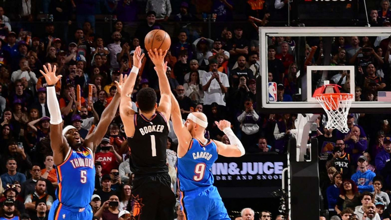 NBA’de büyük sürpriz! Suns, Thunder’ı son saniye basketiyle yıktı!