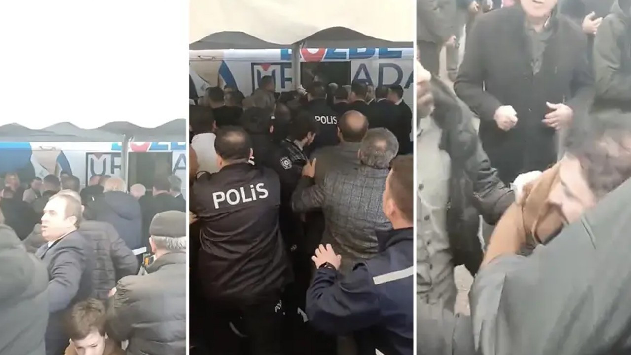 Bursa Büyükşehir Belediye Başkanı Mustafa Bozbey'e yumruklu saldırı girişimi! O anlar kamerada