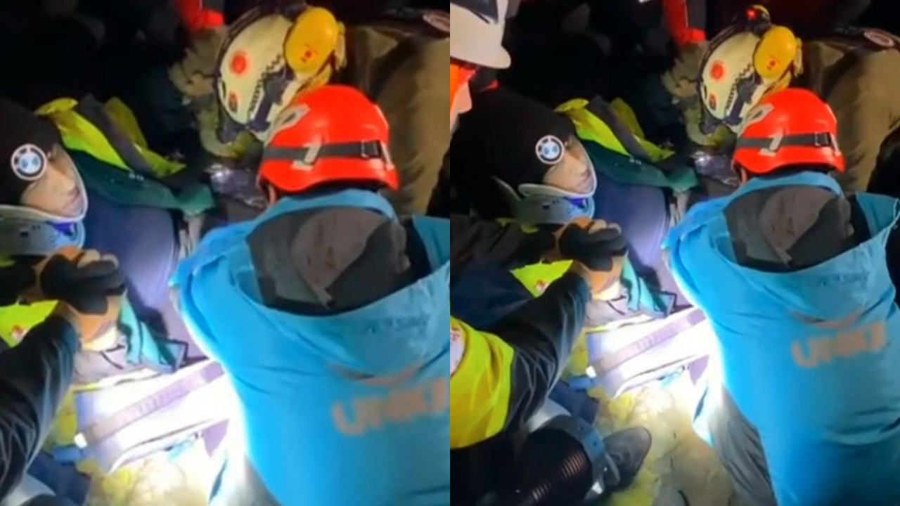 7 saat sonra bulundu! Kurtarılma anı ortaya çıktı