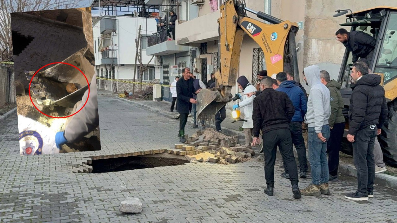 Manisa'da görenler dondu kaldı! Çöken yolun altından çıkanlar şoke etti!