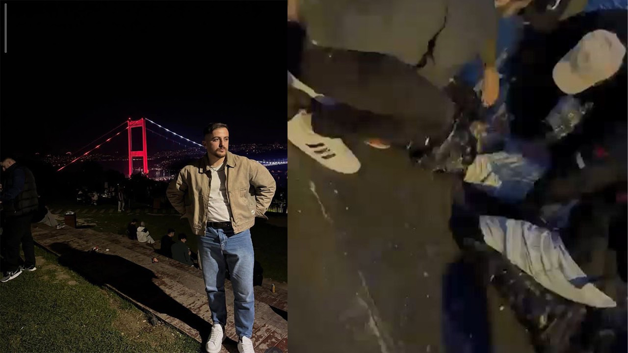 Denize düşen motosikletli hayatını kaybetti!