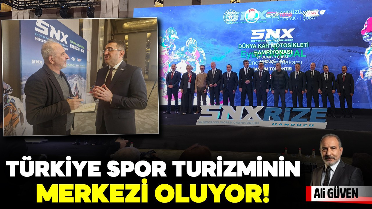 Türkiye spor turizminin merkezi oluyor