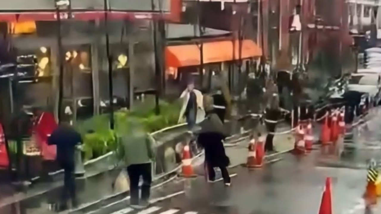 Fırtına öğle molasında felaketi getirdi! Yaşam mücadelesi veriyor