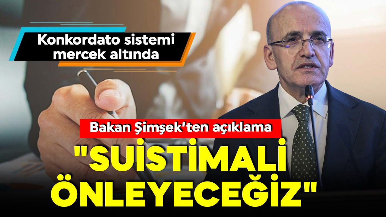 Konkordato sistemi mercek altında! Düğmeye basıldı! 10 denetim kuruluşunun faaliyet izni iptal edildi