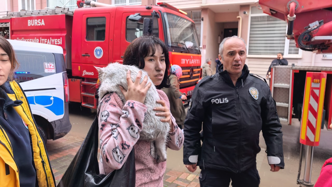 Bursa'da yangında can pazarı