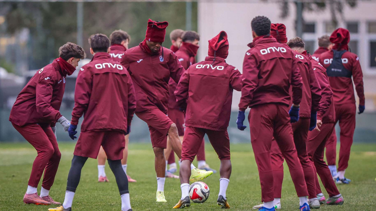 Trabzonspor'un İstanbulspor maçı kadrosu açıklandı! 8 isim kadroya alınmadı