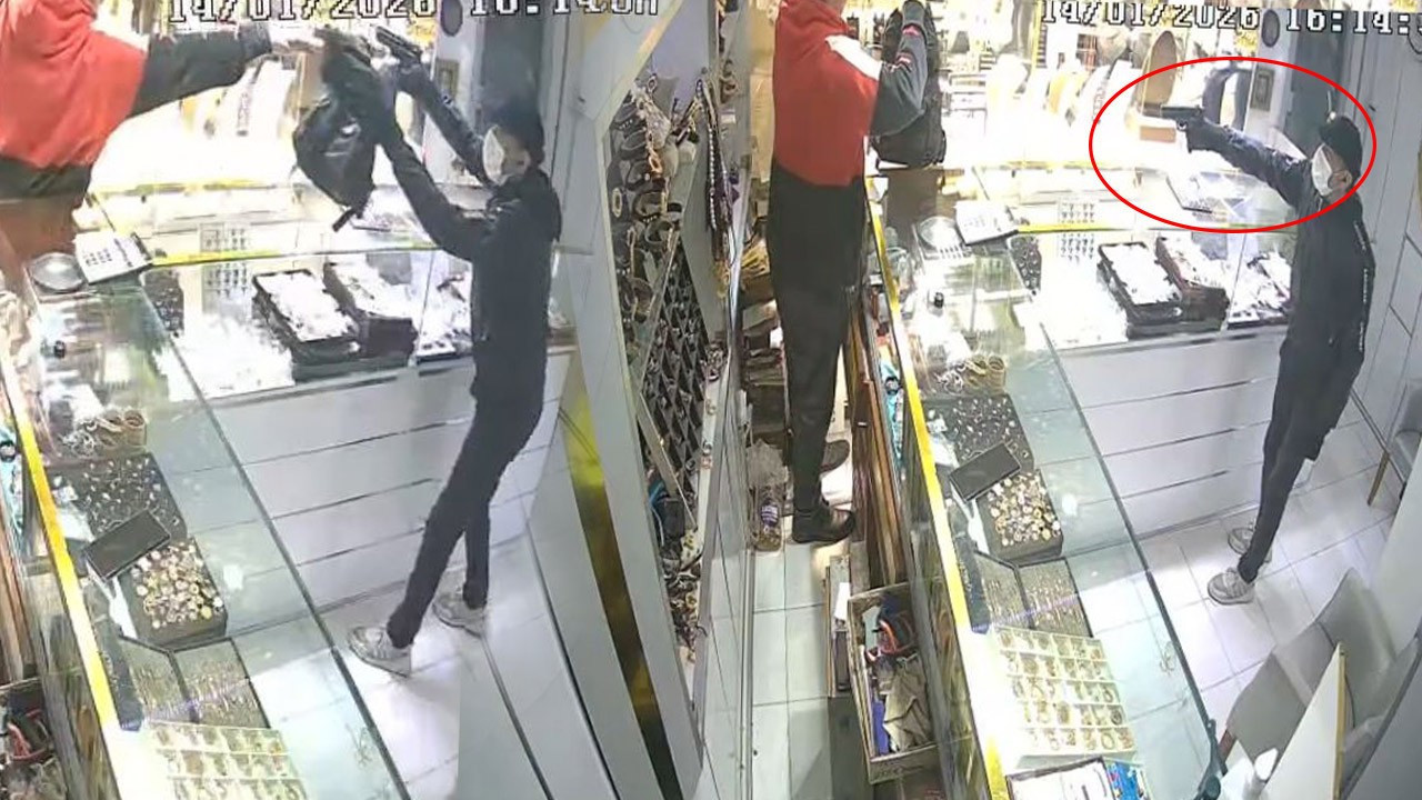 Bahçelievler'de filmleri aratmayan vurgun! 1 dakikada 3 milyonluk altınla kaçtı: O anlar kamerada