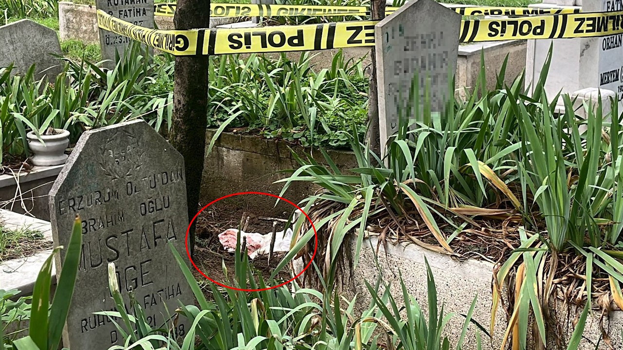 Bursa'da vicdanları sızlatan olay! Mezarlıkta poşette gömülü halde cenin bulundu