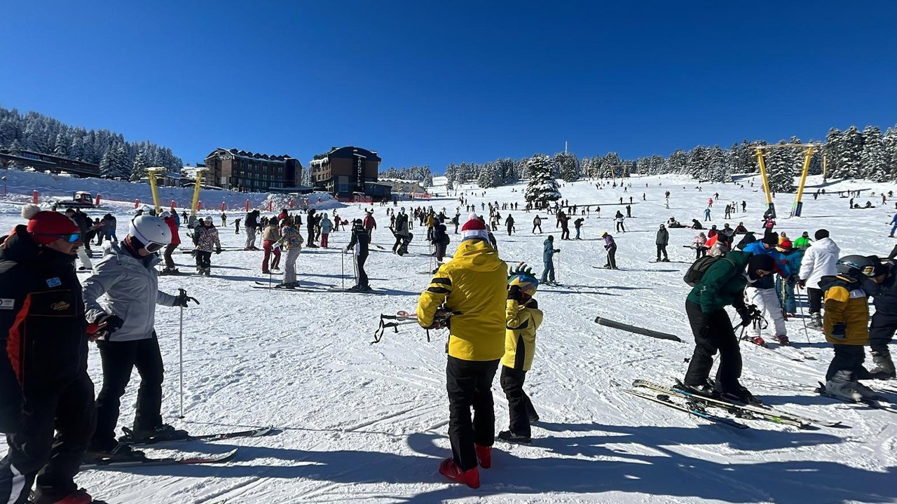 Beyaz Cennet Uludağ'da sömestir yoğunluğu!