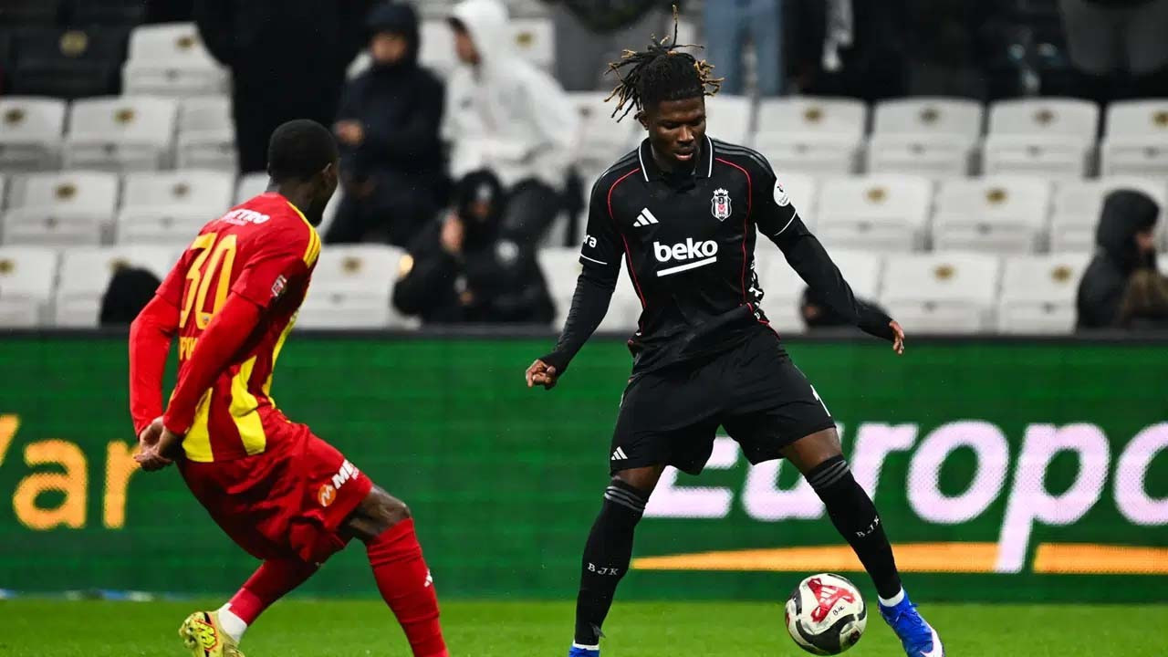 Beşiktaş, Kayserispor karşısında 3 puanı uzatmalarda aldı!