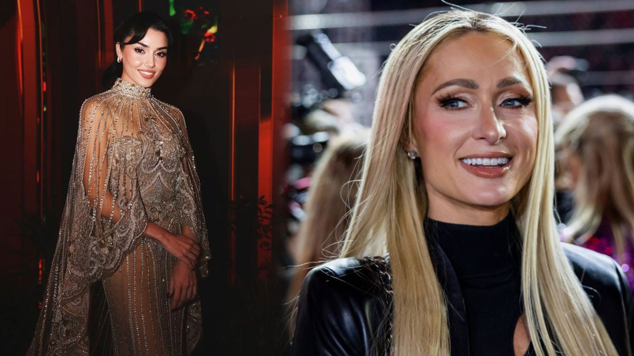 Joy Awards ödül törenine damga vurmuştu! Paris Hilton, Hande Erçel'in pozlarına kayıtsız kalamadı