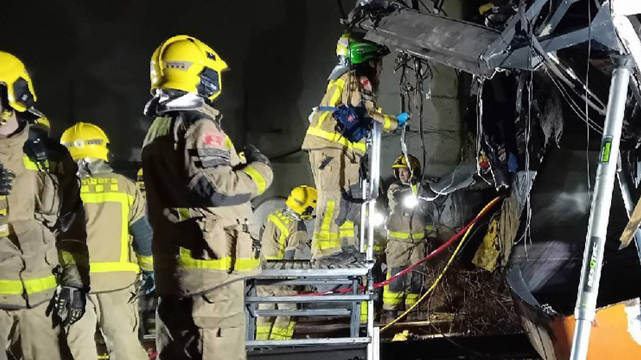 İspanya'da tren kazası: 1 ölü, 37 yaralı