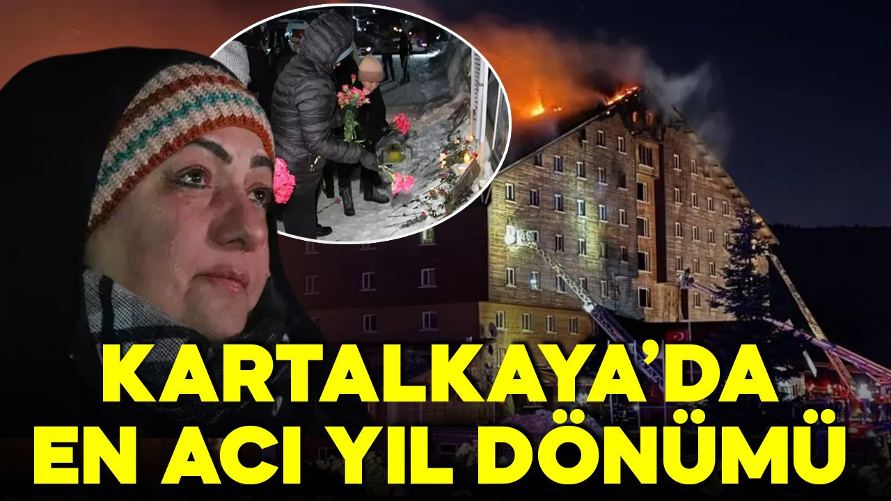 Türkiye'yi yasa boğa facianın üzerinden tam 1 sene geçti! Kartalkaya'da acılı anma!