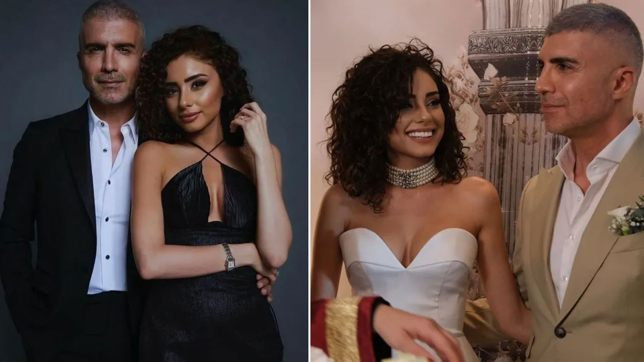 Aralarındaki 24 yaş fark gündem olmuştu! Özcan Deniz ile Samar Dadgar'dan 3. yıla özel kutlama