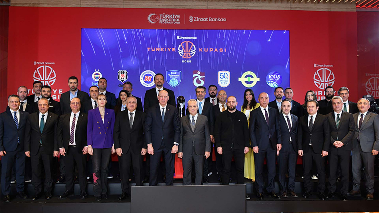 Erkek basketbolda Ziraat Bankası Türkiye Kupası çeyrek final eşleşmeleri belli oldu!