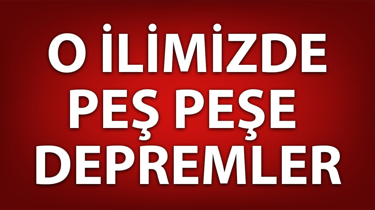 Balıkesir Sındırgı beşik gibi! Peş peşe depremler