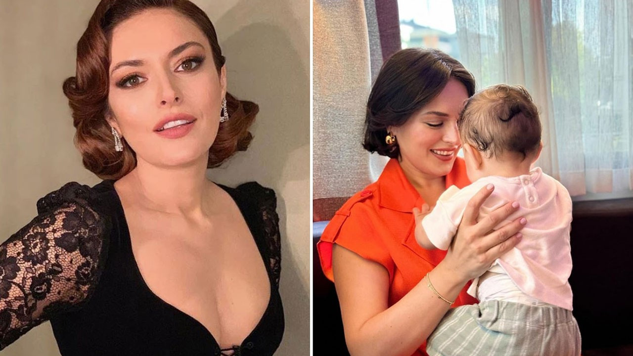 Ezgi Mola oğlu Can'ın son halini paylaştı! O kareler beğeni yağmuruna tutuldu