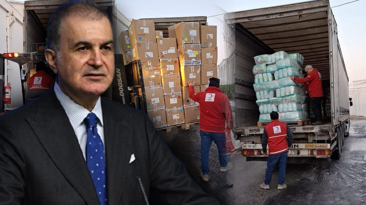 Türkiye Aynularab için 11 tır insani yardım gönderdi! AK Parti Sözcüsü Çelik'ten net mesaj: "Yardımlar kesintisiz devam edecek"
