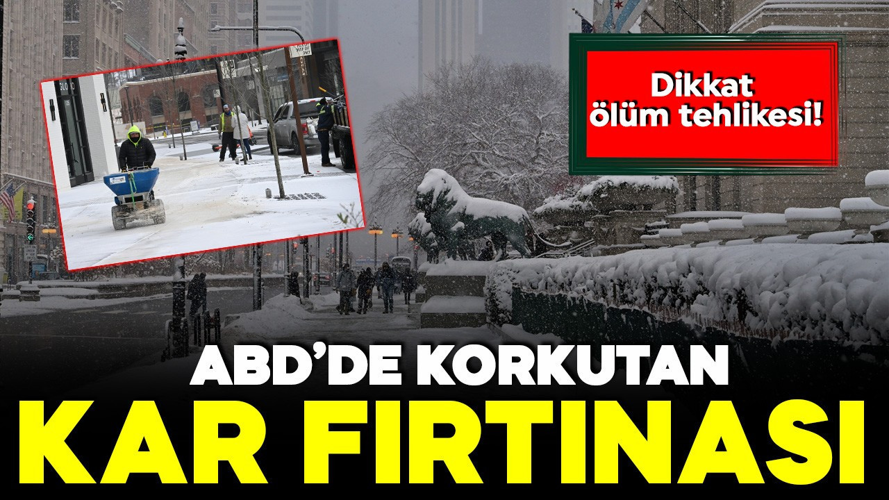 ABD'de hayat dondu! Kar fırtınasında ölü sayısı her dakika yükseliyor