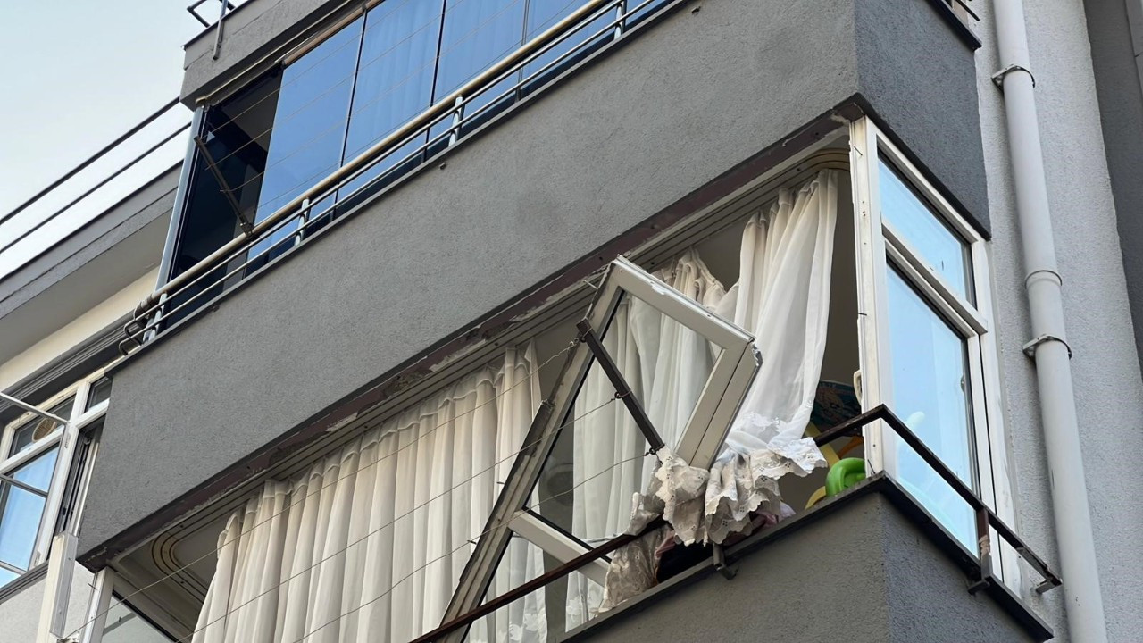 Kahramanmaraş'ta panik anları! Mutfakta korkutan patlama