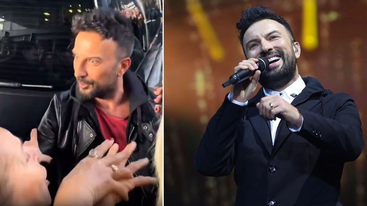 Megastar Tarkan ve hayranından güldüren diyalog! "Bana teyze de"