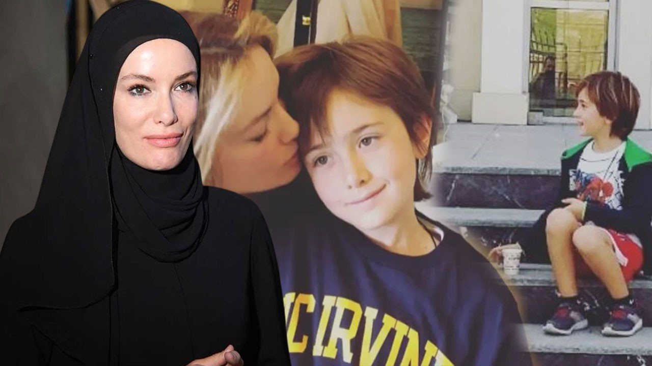 Gamze Özçelik'in oğlu Murathan 16 yaşına girdi! So…