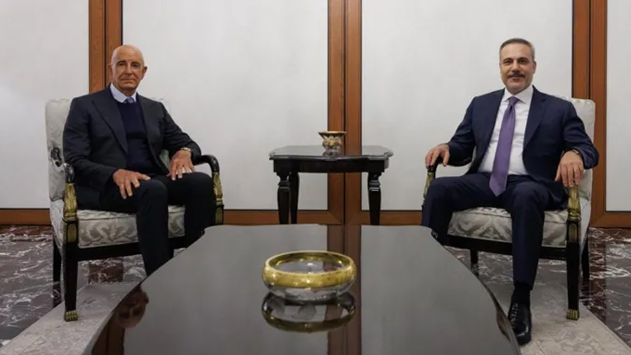 Bakan Fidan ABD’li elçi Tom Barrack ile görüştü