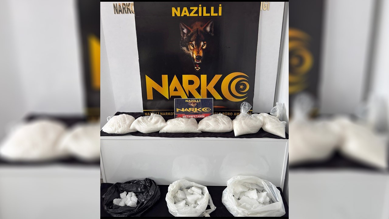 Nazilli'de uyuşturucu operasyonu: 9 kilo 428 gram uyuşturucu ele geçirildi